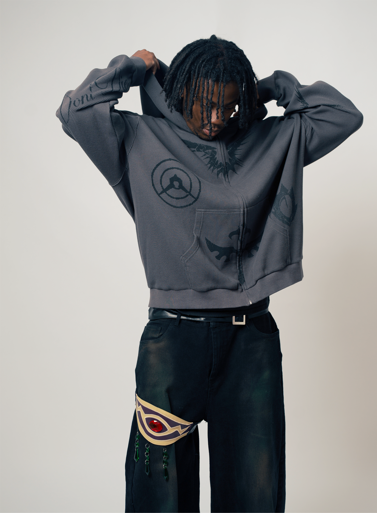 !Code Tattoo Zip up (PREORDER)