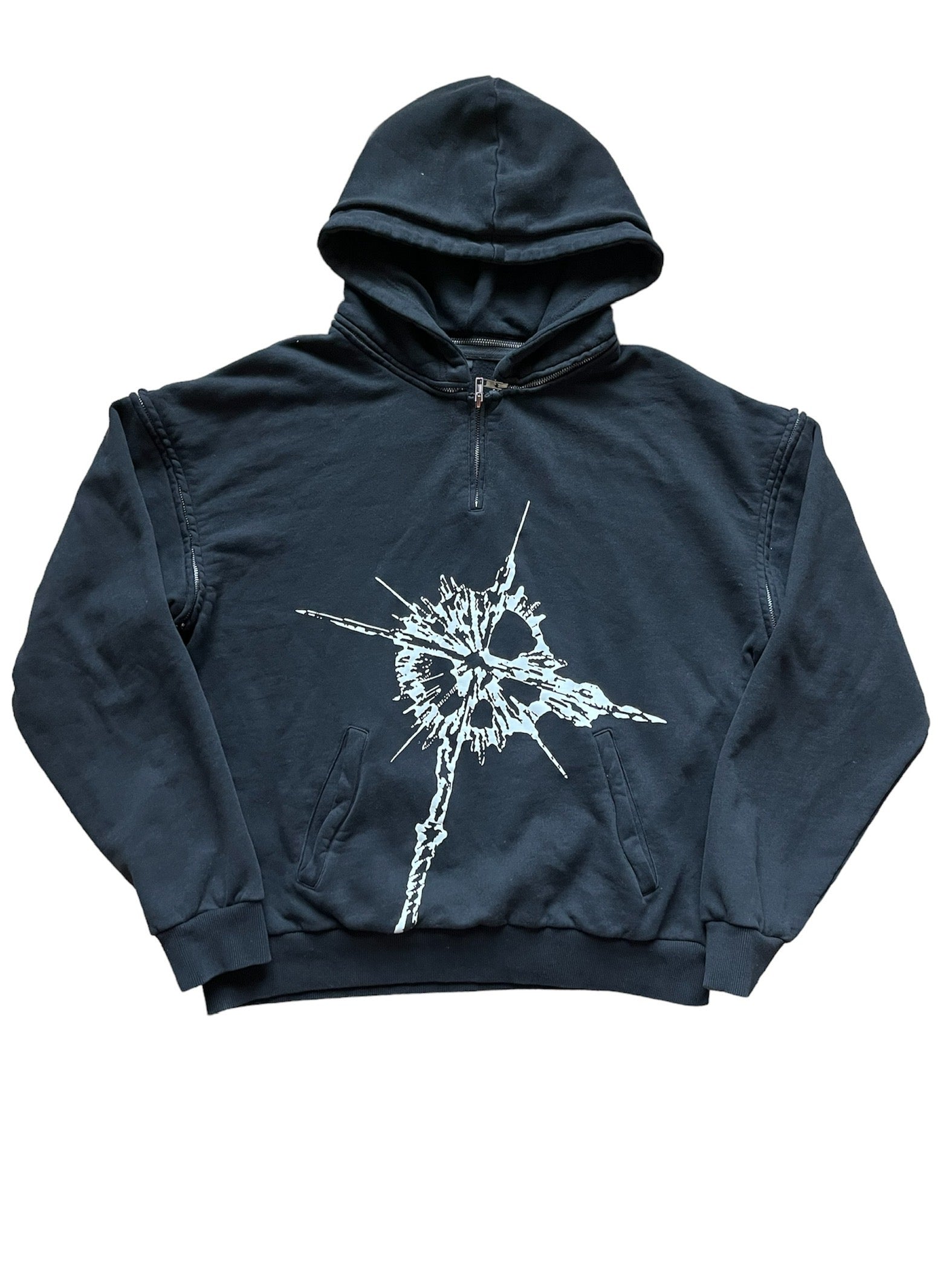 D Note Detachable Hoodie